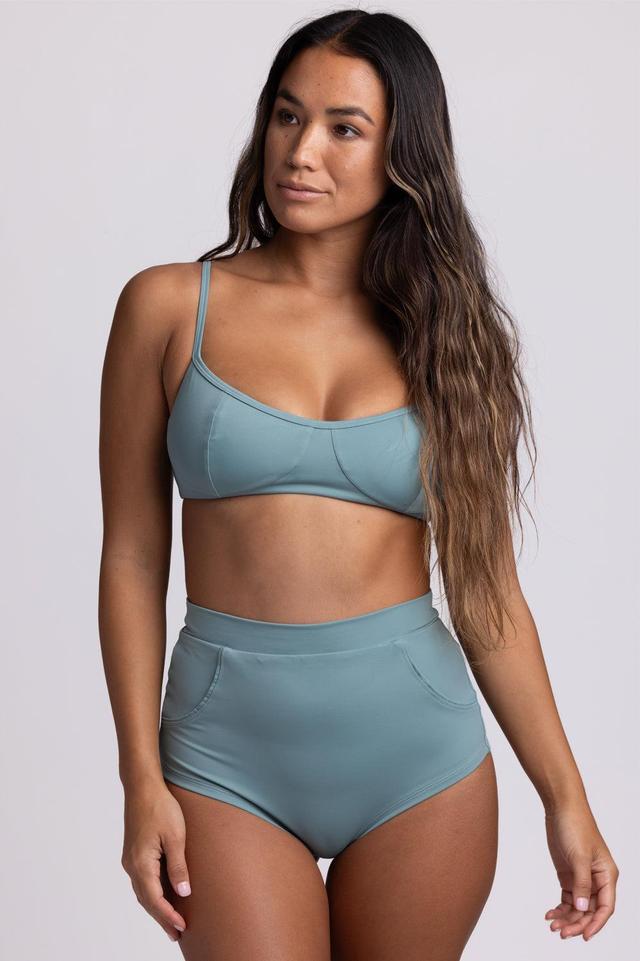 Kaia Bikini Bottom - Mediterranean Female Product Image