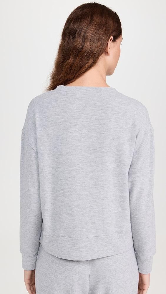 perfectwhitetee Selma Brushed Jersey Pullover | Shopbop Product Image