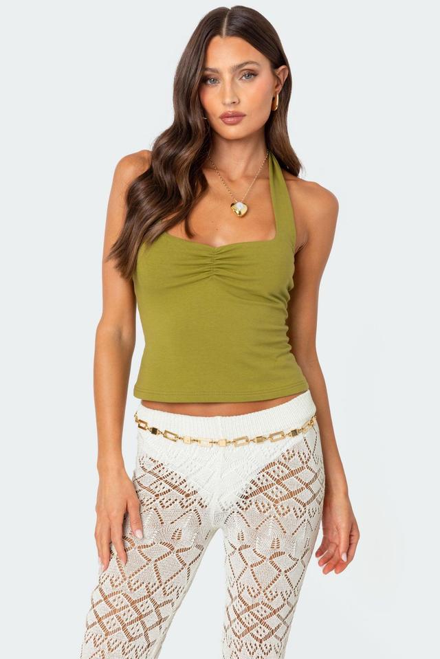 Poet Cinched Halter Top Product Image