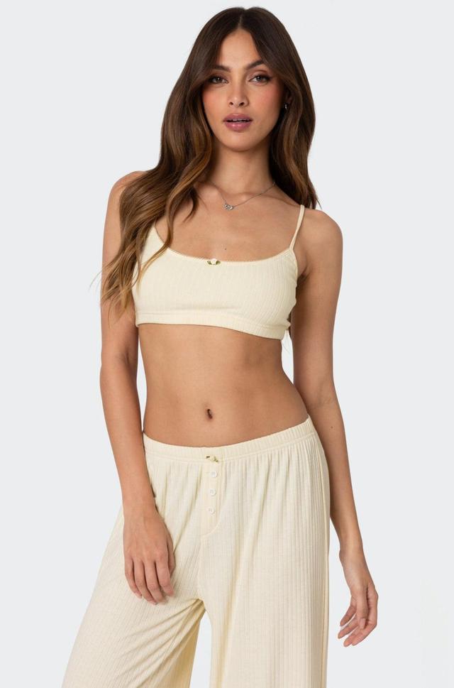 Lilou Pointelle Bralette Product Image