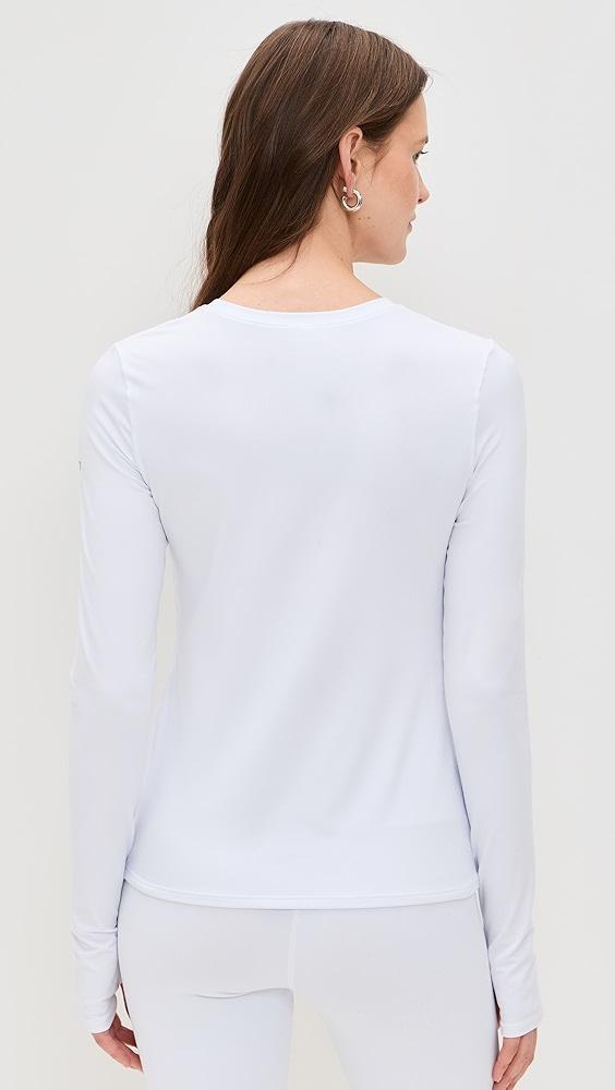 Alo Yoga Alosoft Finesse Long Sleeve Tee | Shopbop Product Image