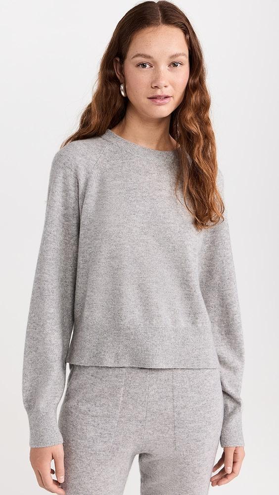 White + Warren Cashmere Sweatshirt | Shopbop Product Image