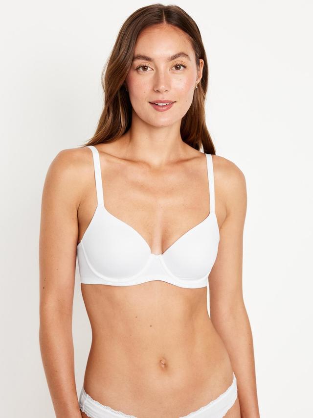 Full-Coverage Underwire Demi Bra Product Image