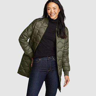 Women's Shaw Long Down Bomber Jacket product image