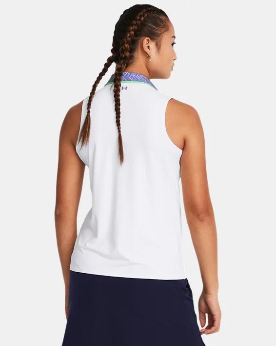 Women's UA Iso-Chill Sleeveless Polo Product Image