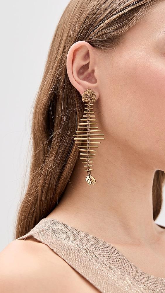 Deepa Gurnani Deepa Gurnani x Jessel Taank Samak Earrings | Shopbop Product Image