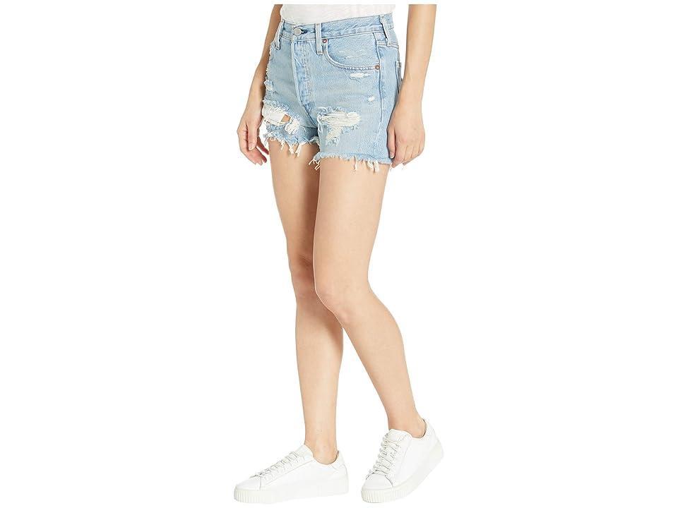 Levi's(r) Premium Premium 501 High-Rise Shorts (Fault Line) Women's Shorts Product Image