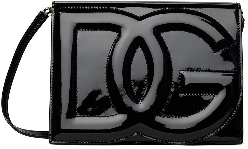 Black 'dg' Logo Crossbody Bag In 80999 Nero Product Image