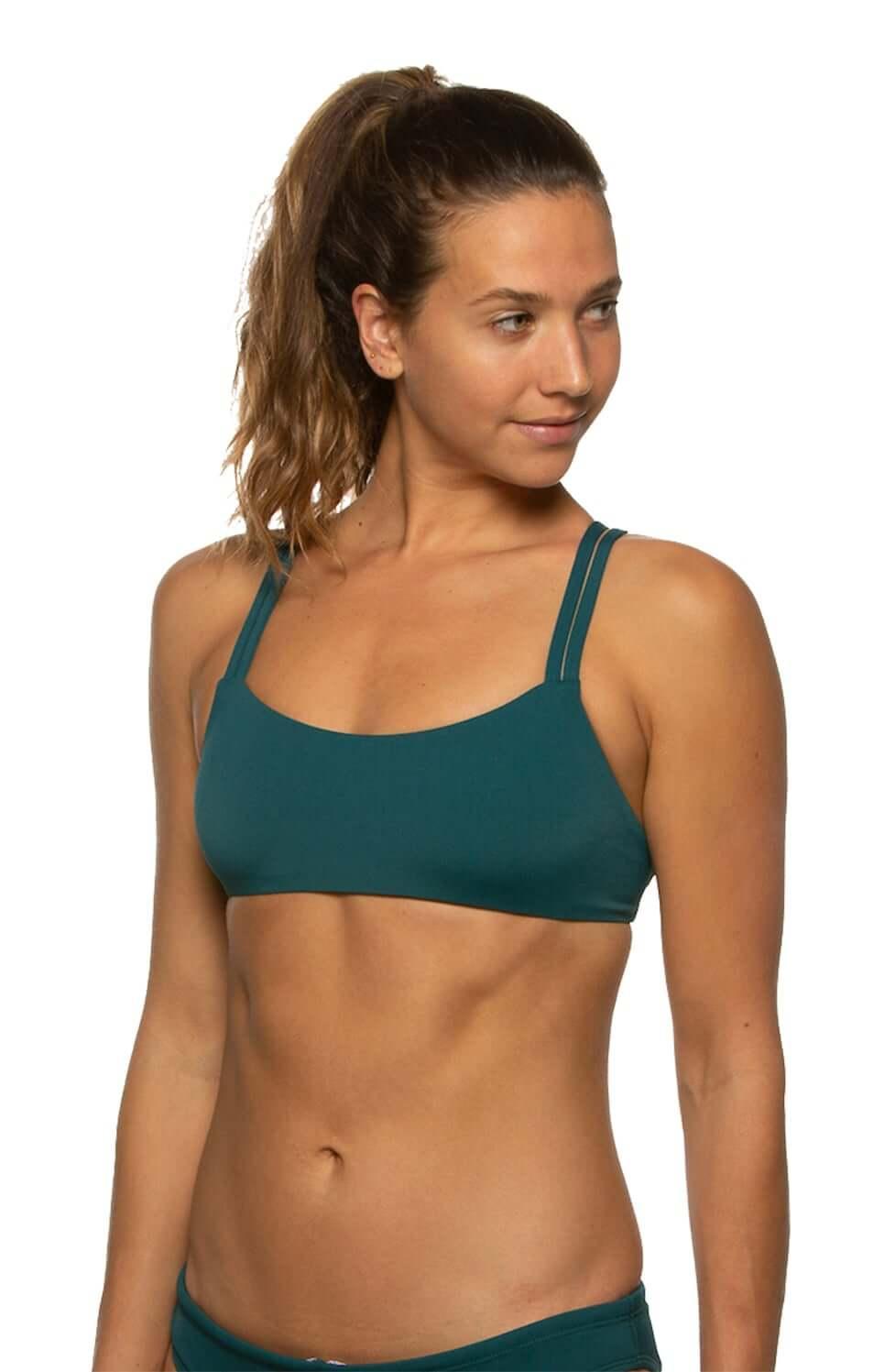 Fendrick Bikini Top - Peacock Female Product Image