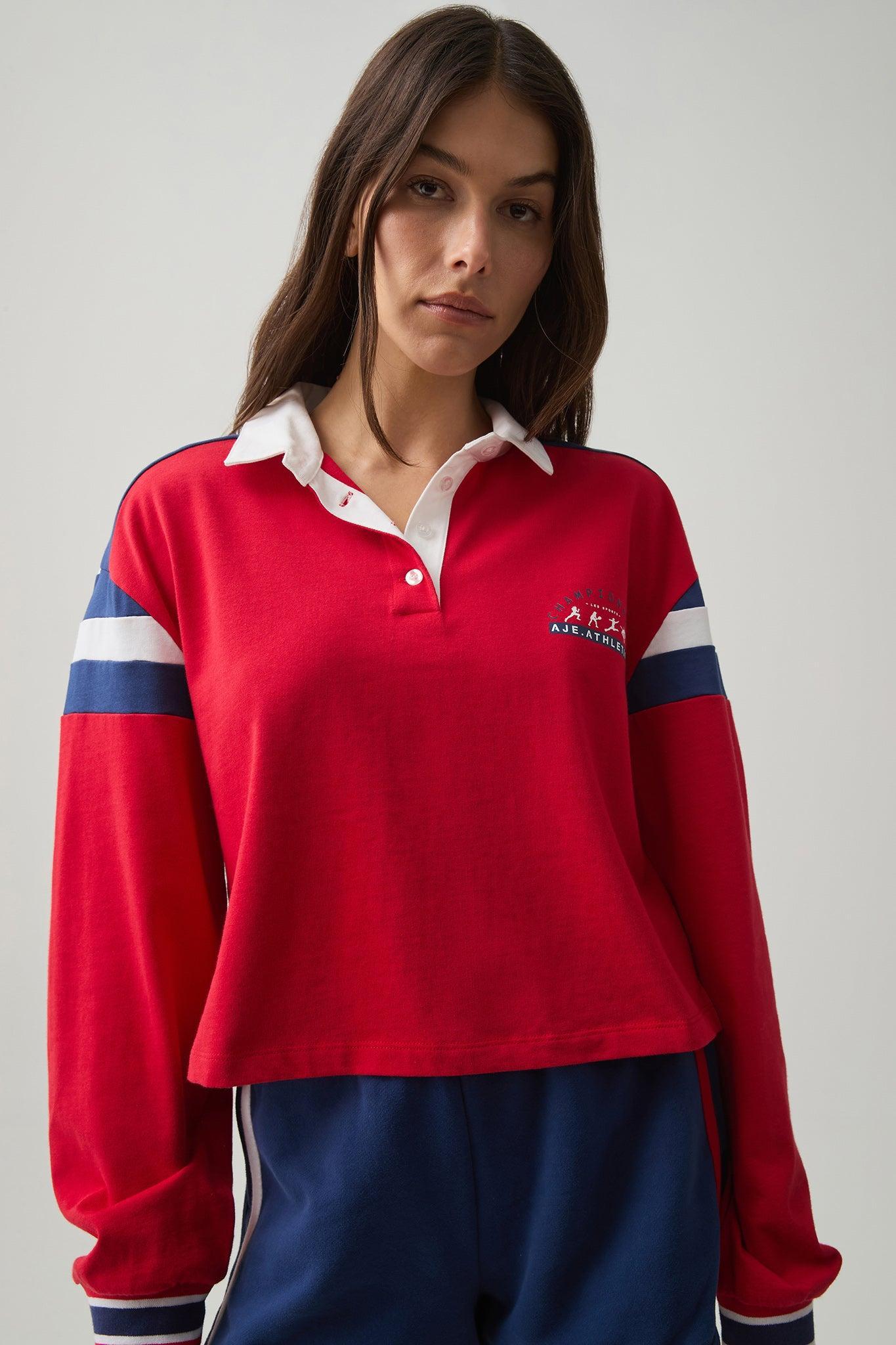 Cropped Rugby Shirt 411 Product Image