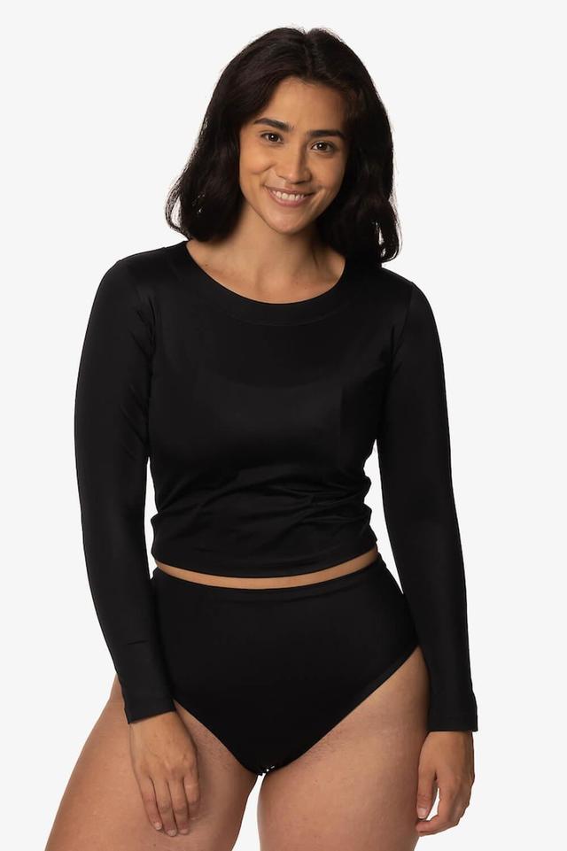 Freya Long Sleeved Crop Rashie Female Product Image