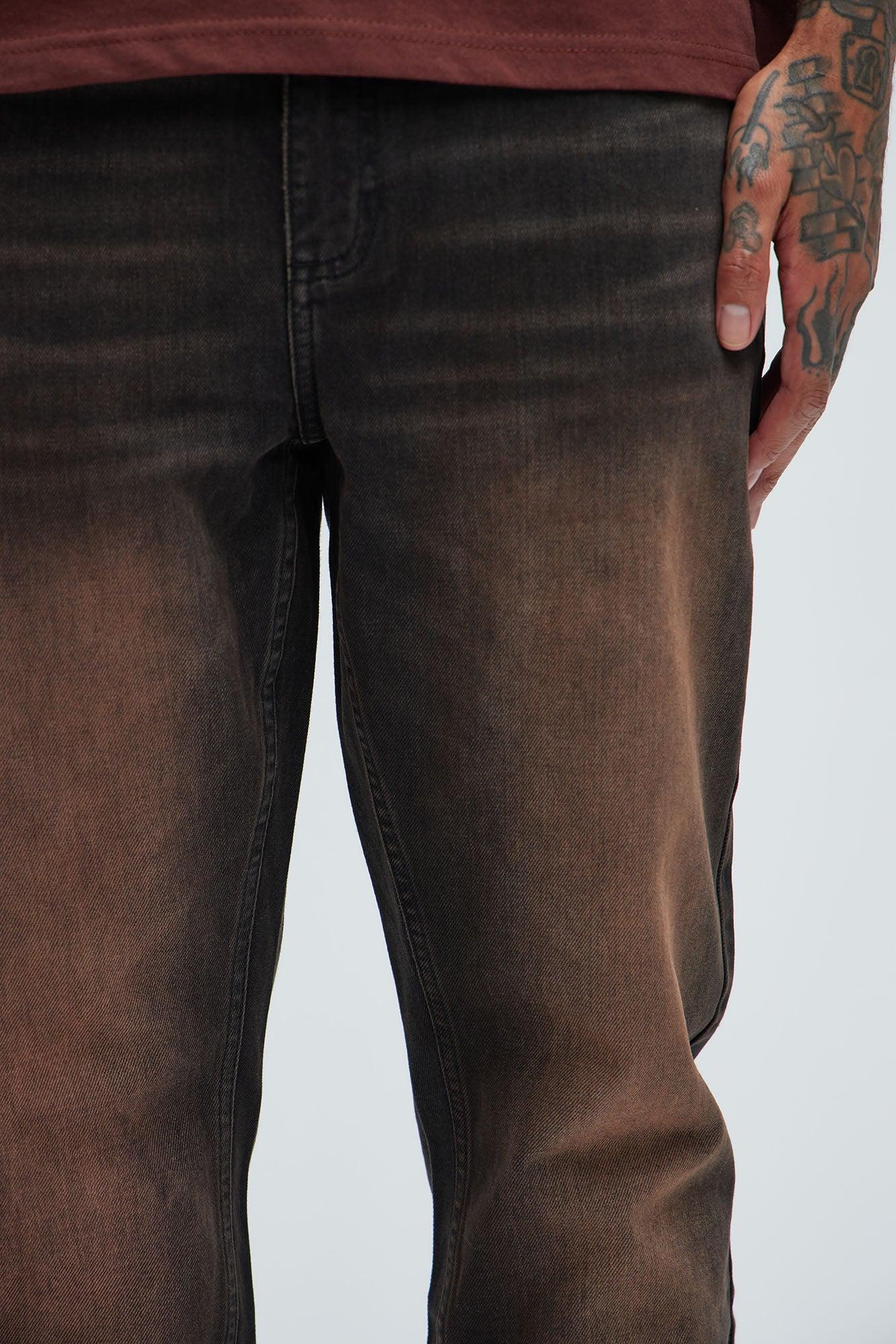 Vito Straight Jeans - Brown Product Image