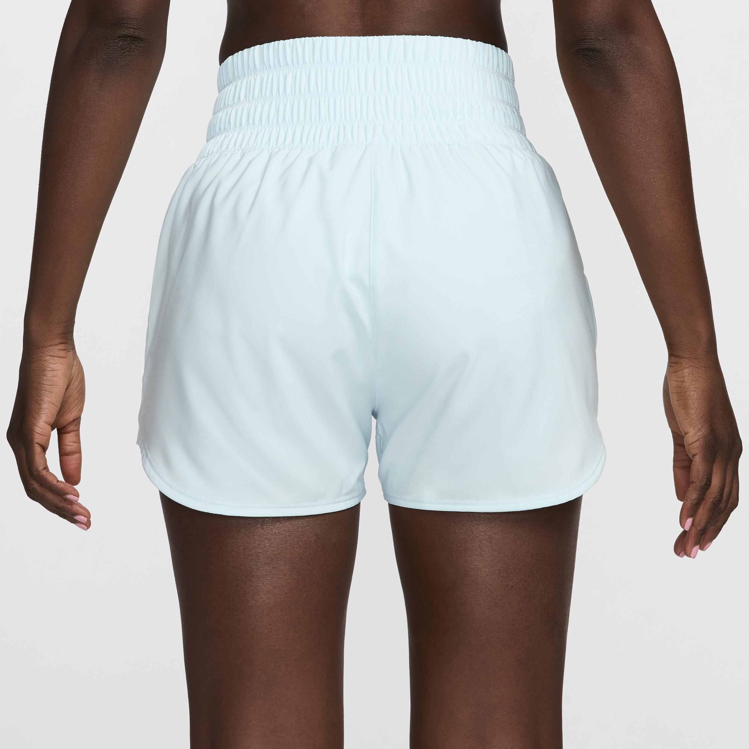 Nike Women's One Dri-FIT Ultra High-Waisted 3" Brief-Lined Shorts Product Image