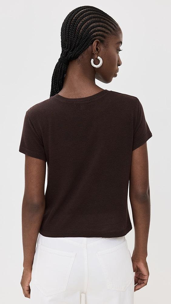 AGOLDE Adine Shrunken Tee | Shopbop Product Image