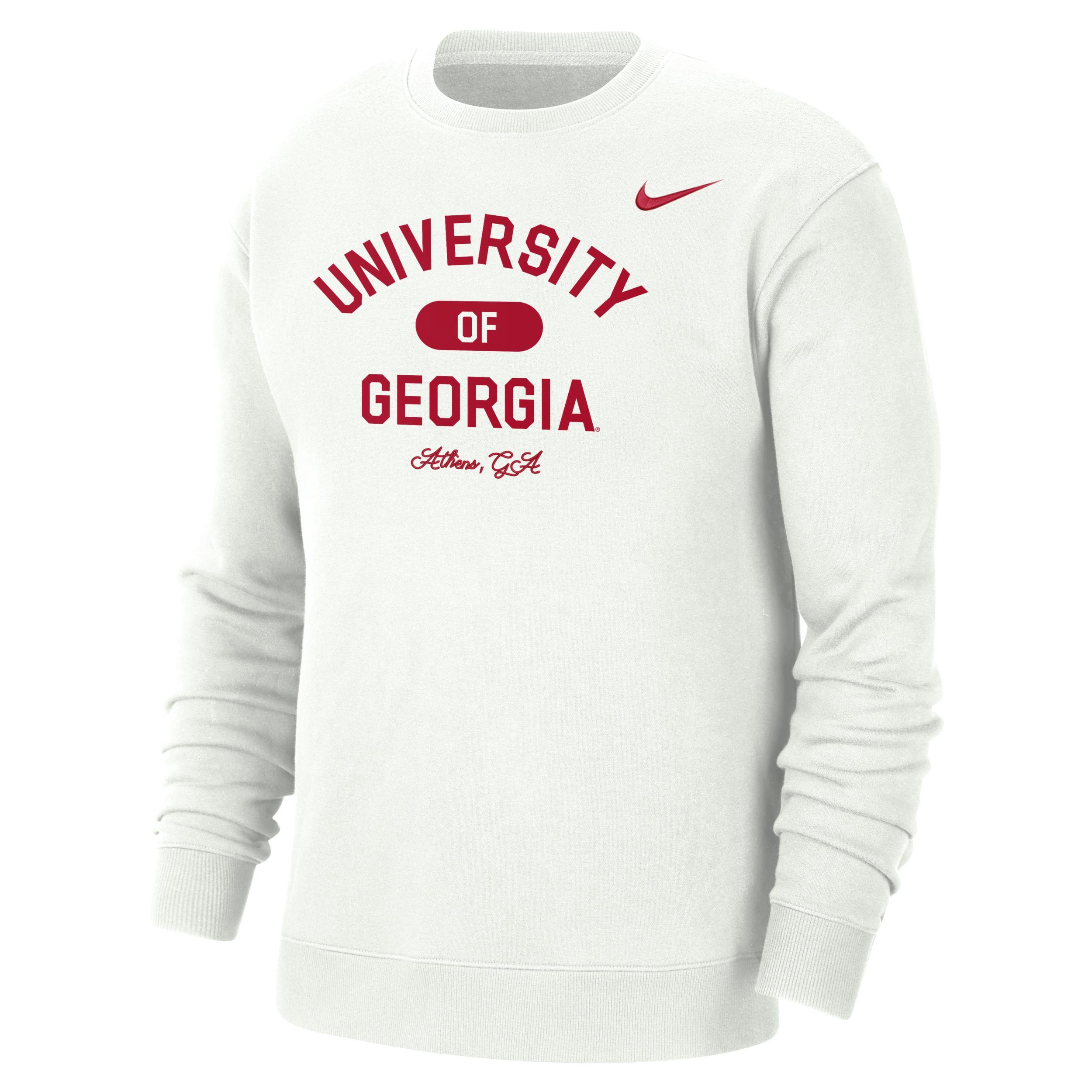 Georgia Men's Nike College Crew-Neck Top Product Image