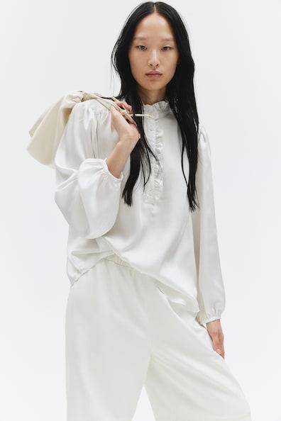 Ruffle-Trimmed Blouse product image