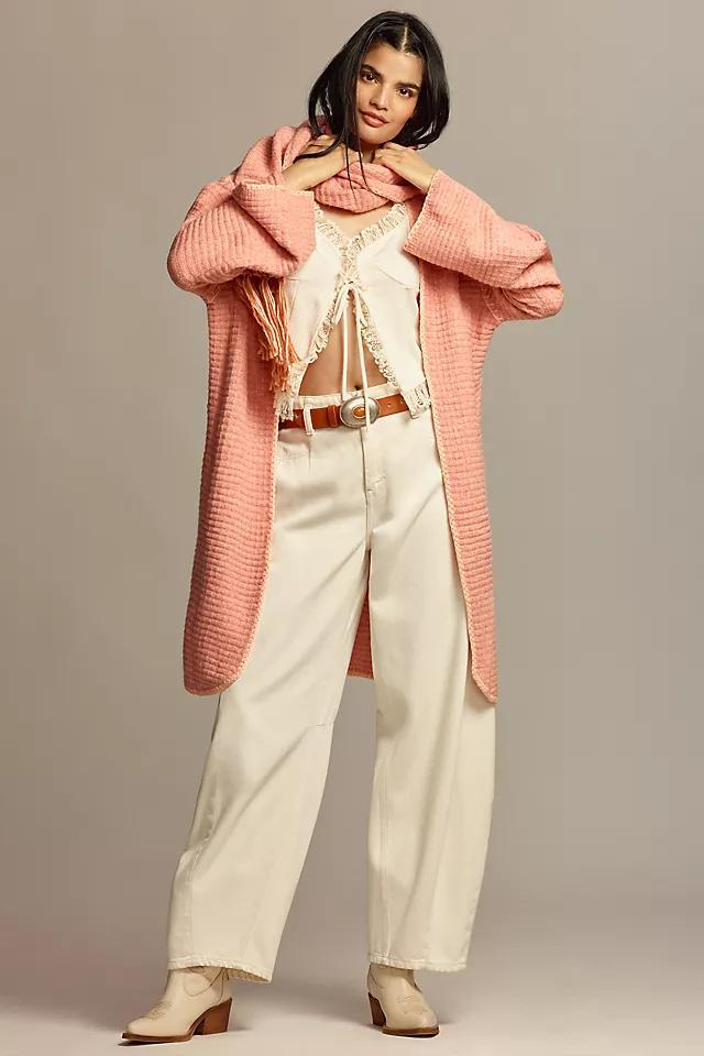 By Anthropologie Whipstitch Twofer Cardigan Sweater Product Image