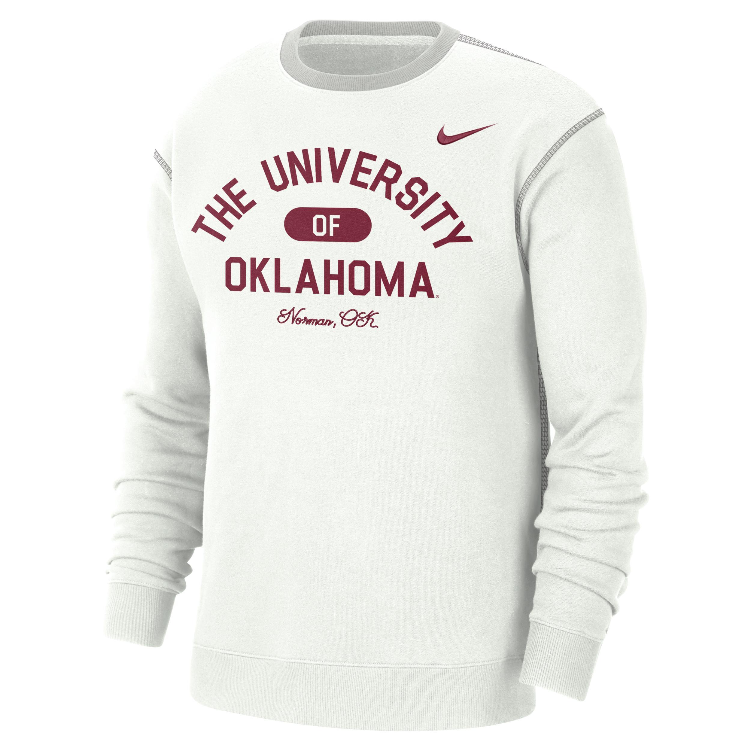 Oklahoma Nike Mens College Crew-Neck Top Product Image