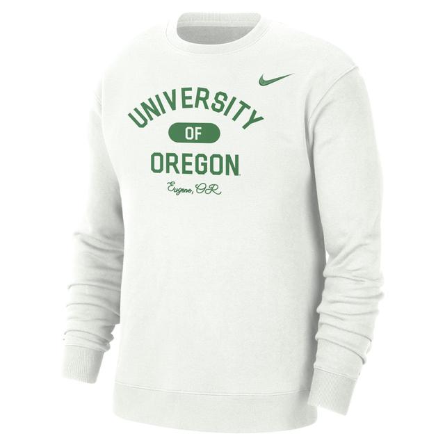 Oregon Nike Men's College Crew-Neck Top Product Image