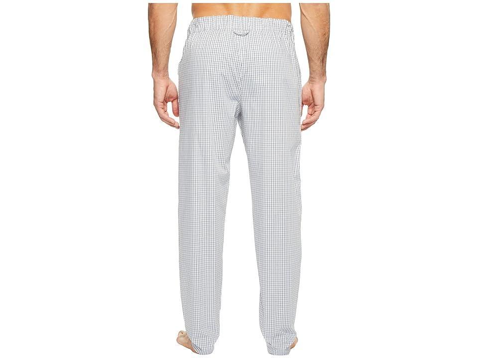 Hanro Night and Day Woven Lounge Pants (Shaded Check) Men's Pajama Product Image