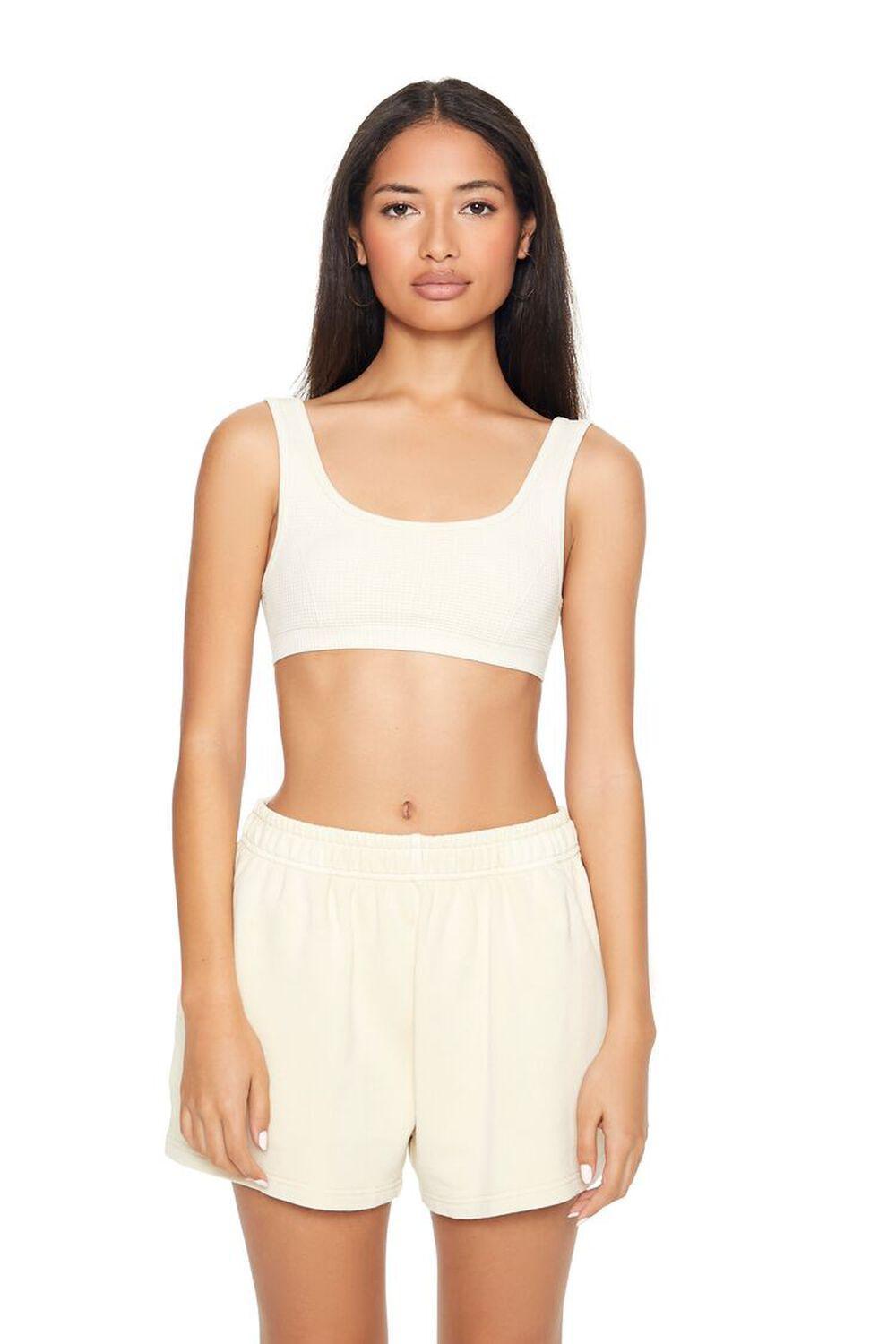 French Terry Mid-Rise Shorts | Forever 21 Product Image