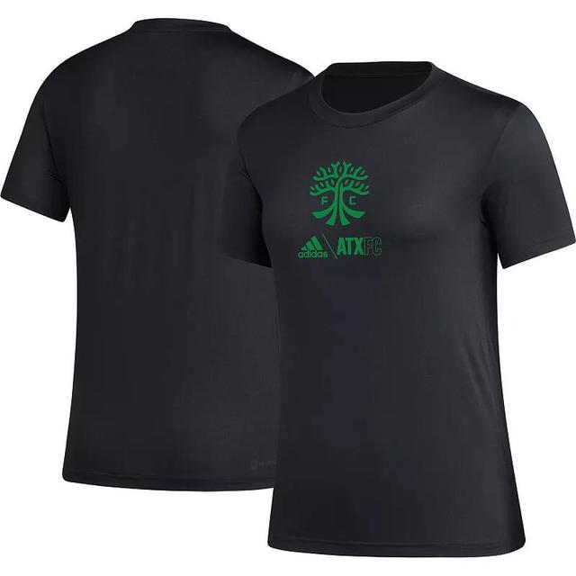 Womens adidas Black Lafc Aeroready Club Icon T-shirt Product Image