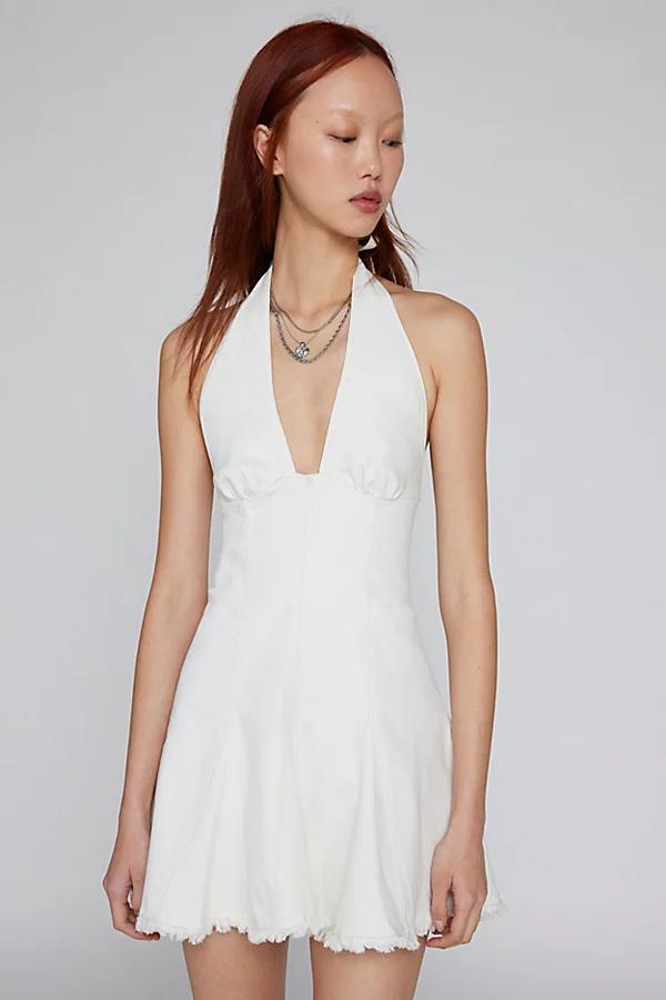 Kimchi Blue Hailey Halter Dress Womens at Urban Outfitters Product Image