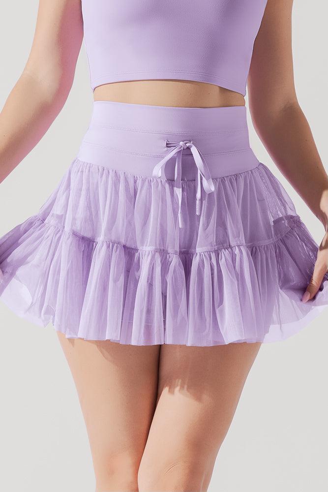 Pirouette Skort - Digital Lavender Product Image