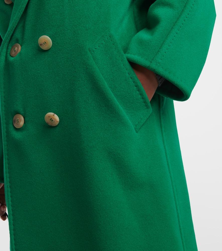 MAX MARA Madame Wool And Cashmere Coat In Green Product Image