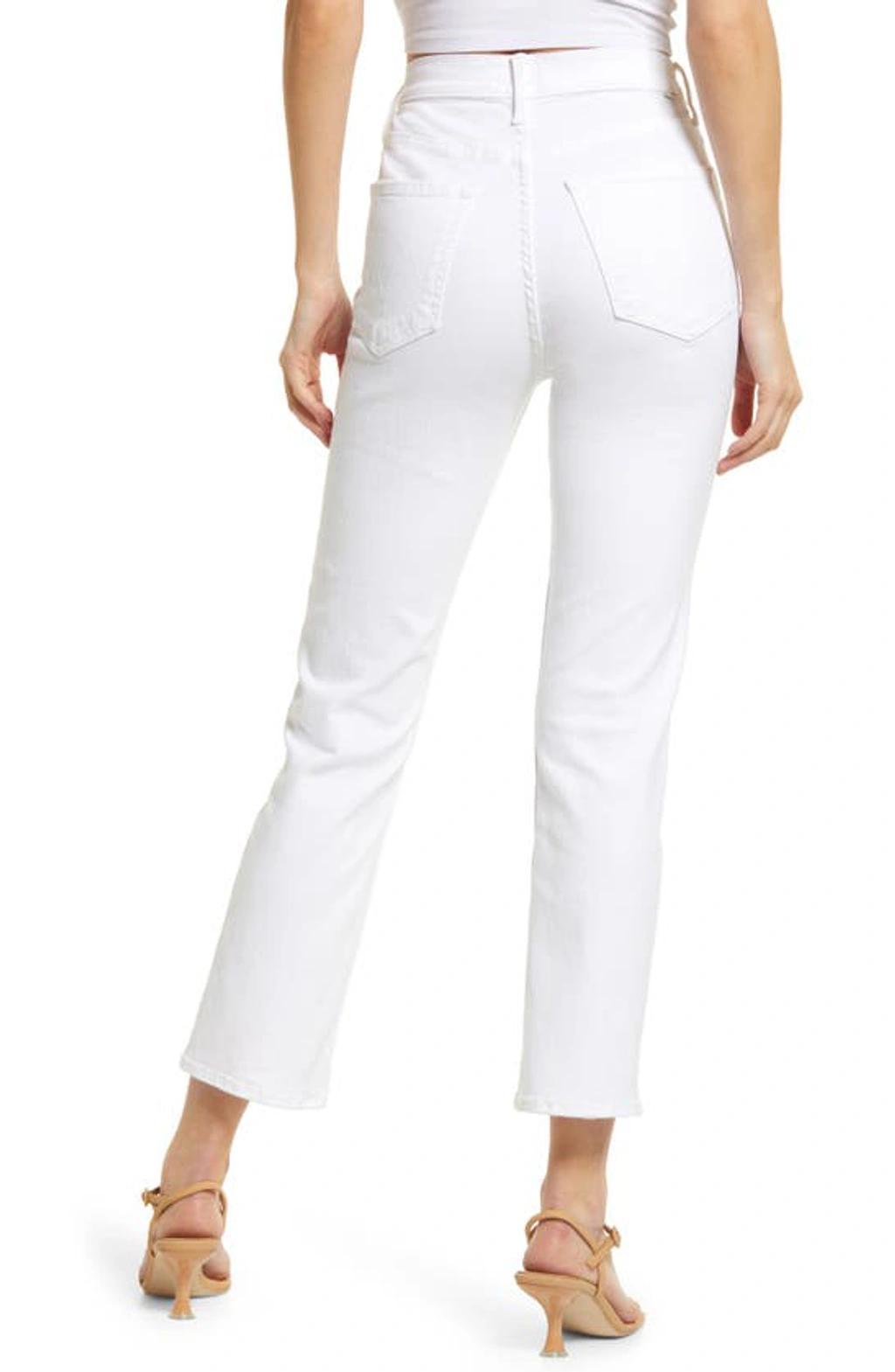 The High Waisted Rider Ankle Jeans In Totally Innocent Product Image