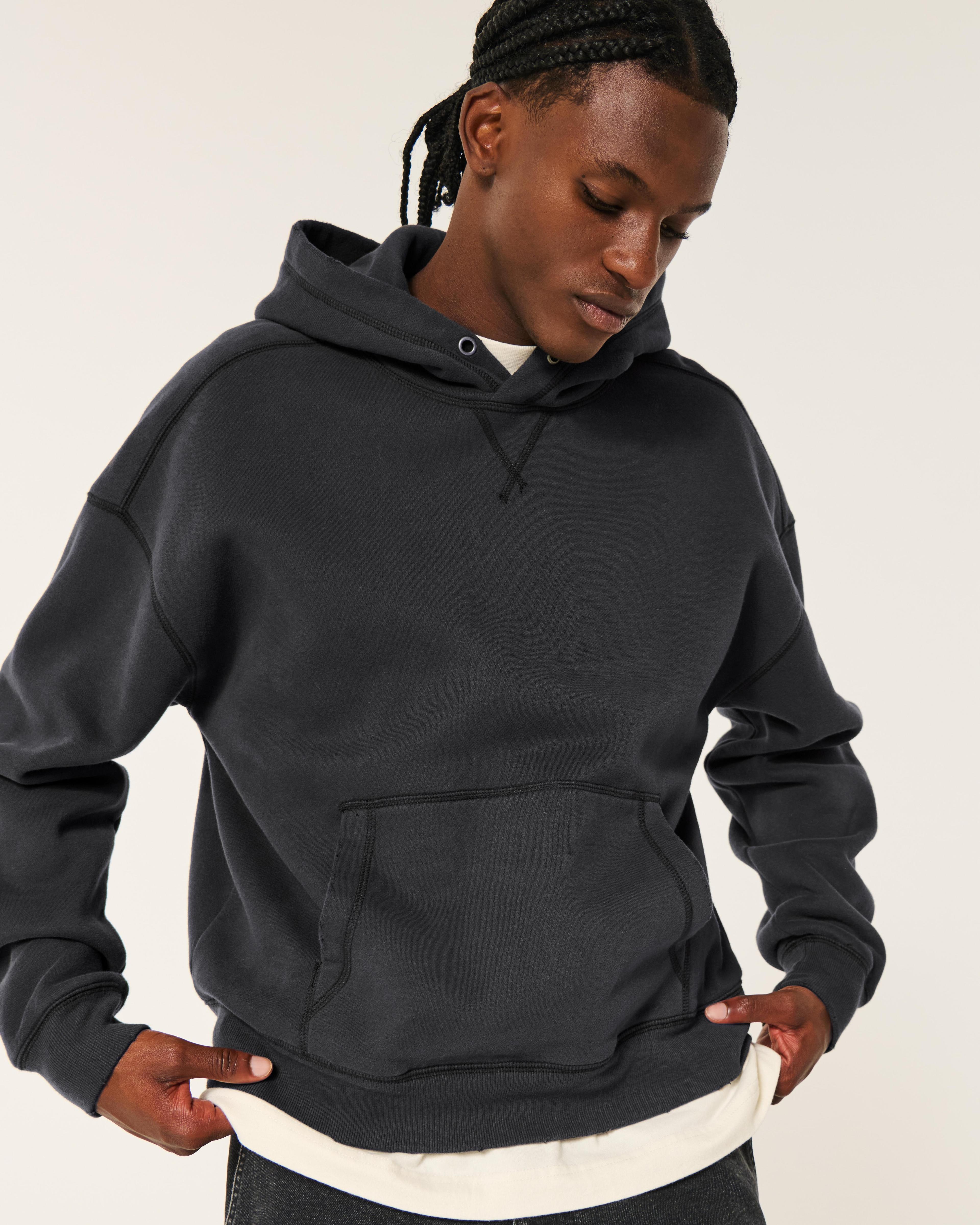 Boxy Crop Hoodie Product Image