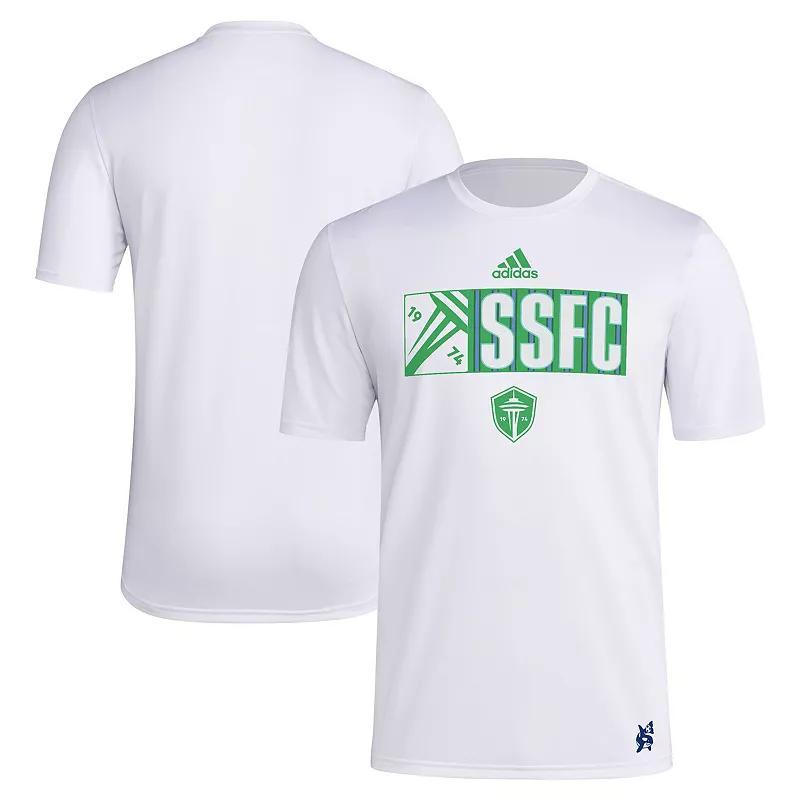 Mens adidas Seattle Sounders FC 2024 Jersey Hook AEROREADY T-Shirt Product Image