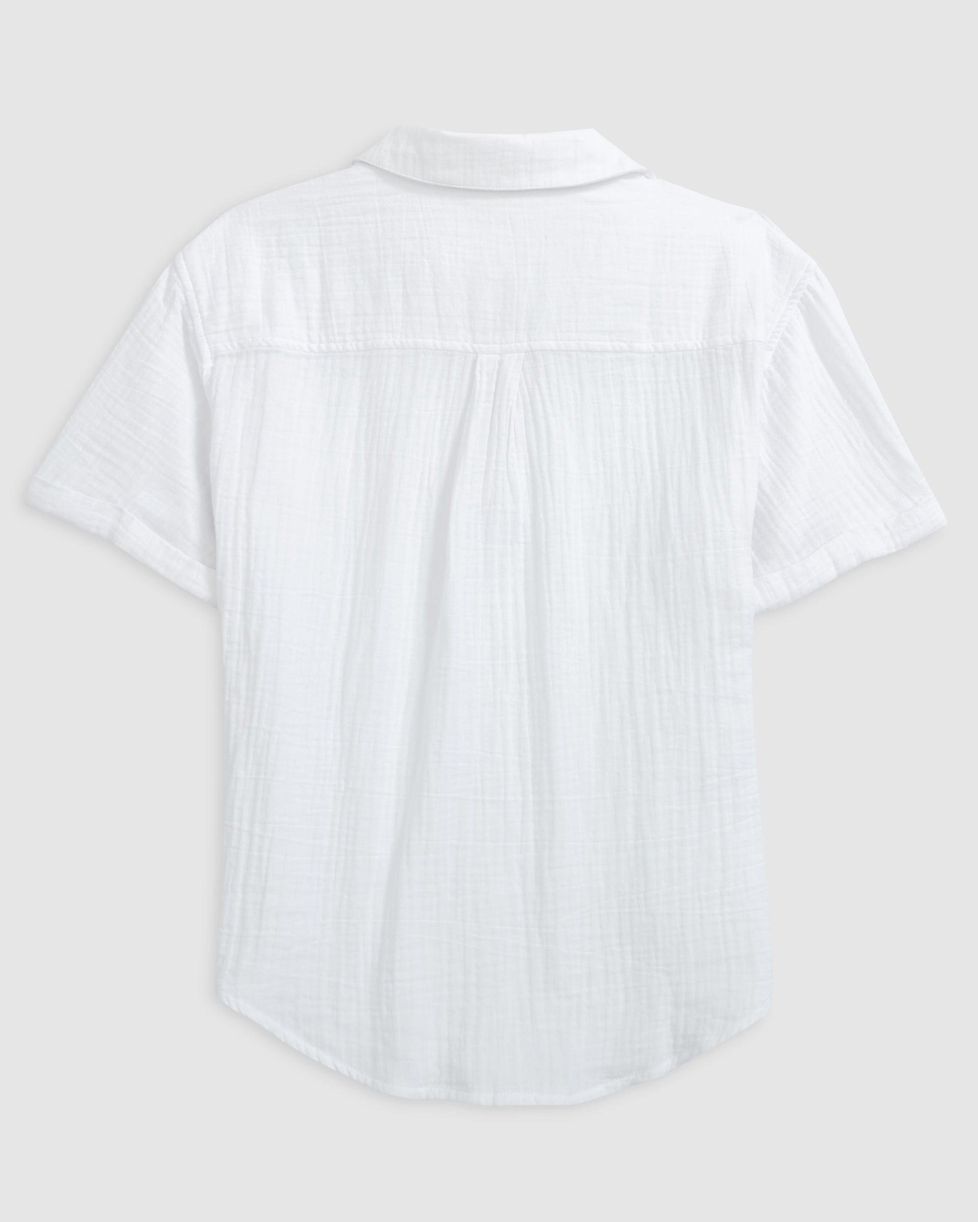 Vita Woven Cotton Shirt Female Product Image