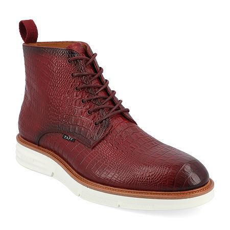 TAFT 365 Croc Embossed Leather Boot Product Image