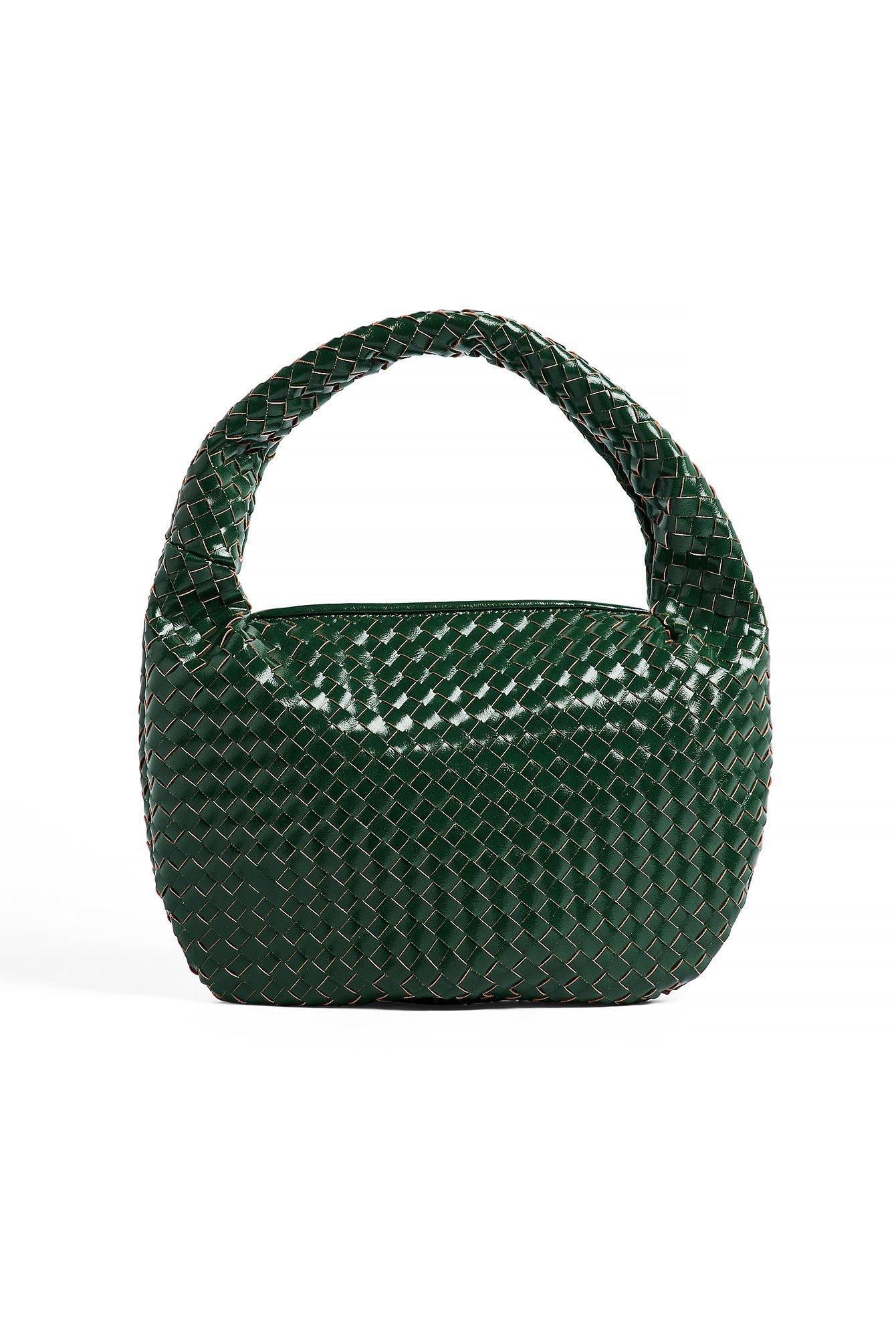 Woven Rounded Shoulder Bag Product Image