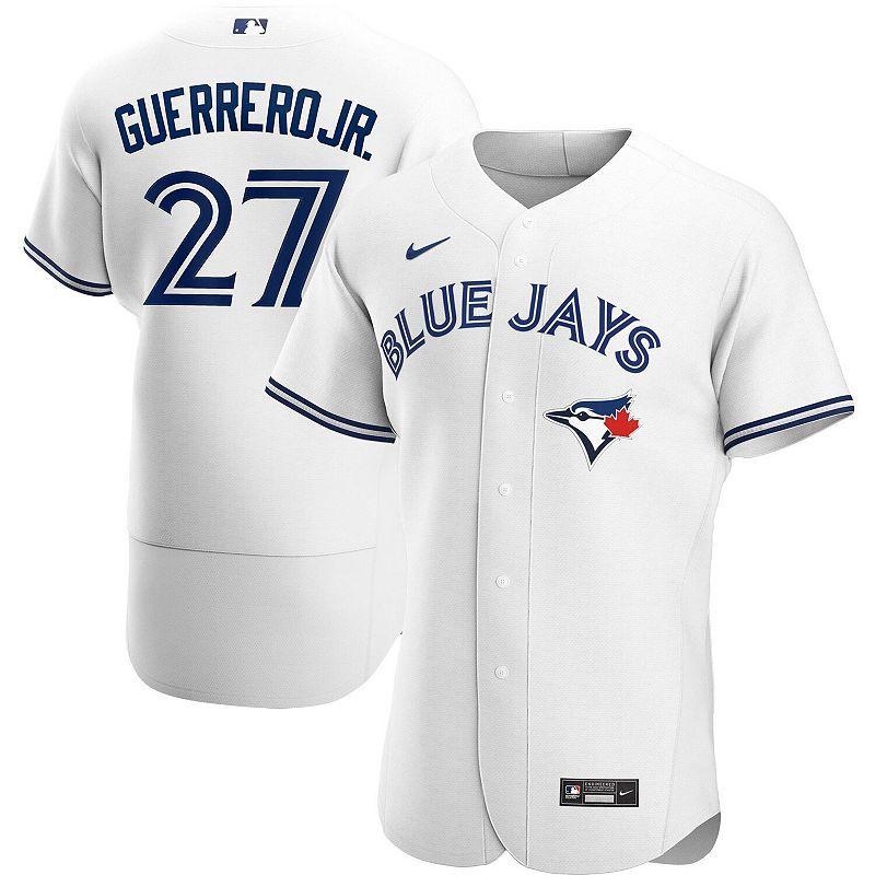 Mens Nike Vladimir Guerrero Jr. White Toronto Blue Jays Home Authentic Player Jersey Product Image