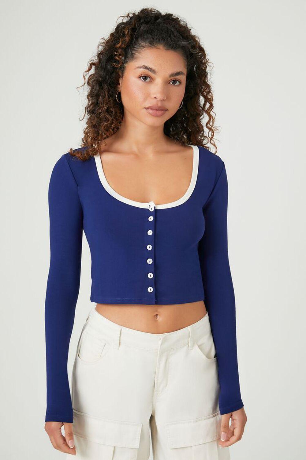 Scoop-Neck Crop Top | Forever 21 Product Image