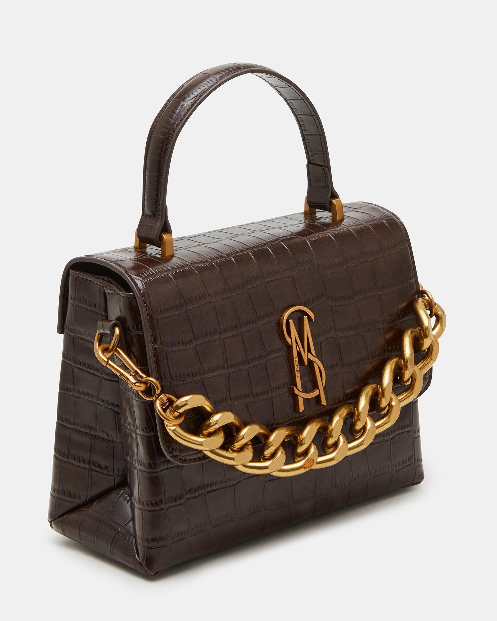 WORSH CROCODILE BAG CHOCOLATE Female Product Image