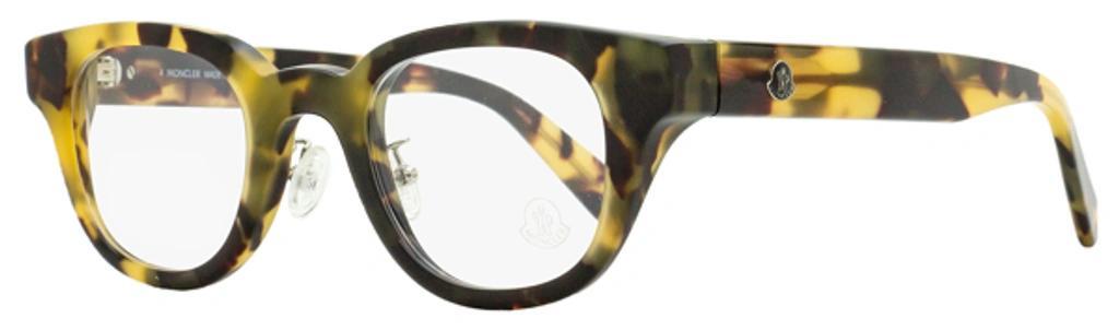 MONCLER Men's Alternative Fit Eyeglasses Ml5157d 055 Olive Havana 46mm In Multi Product Image