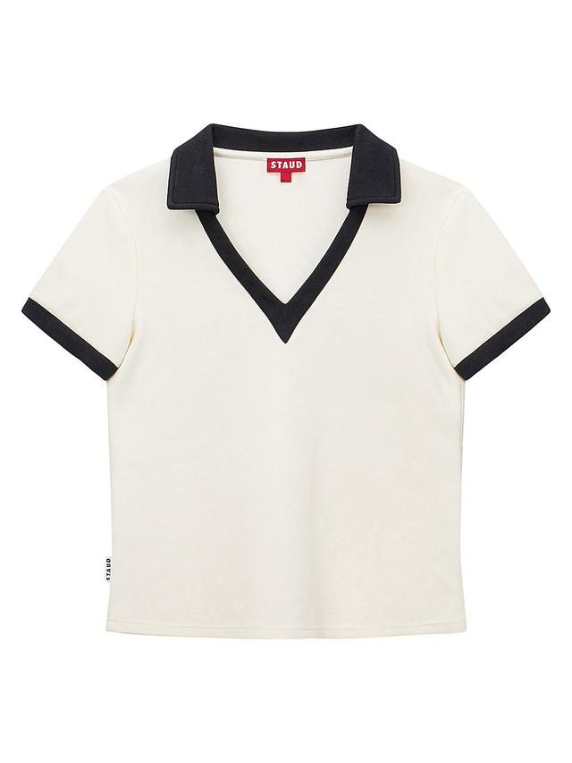 Womens STAUD COURT Volley Stretch Polo Top Product Image