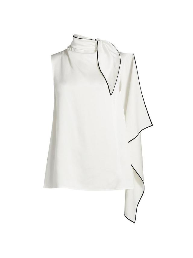 Womens Asymmetric Tie Top Product Image