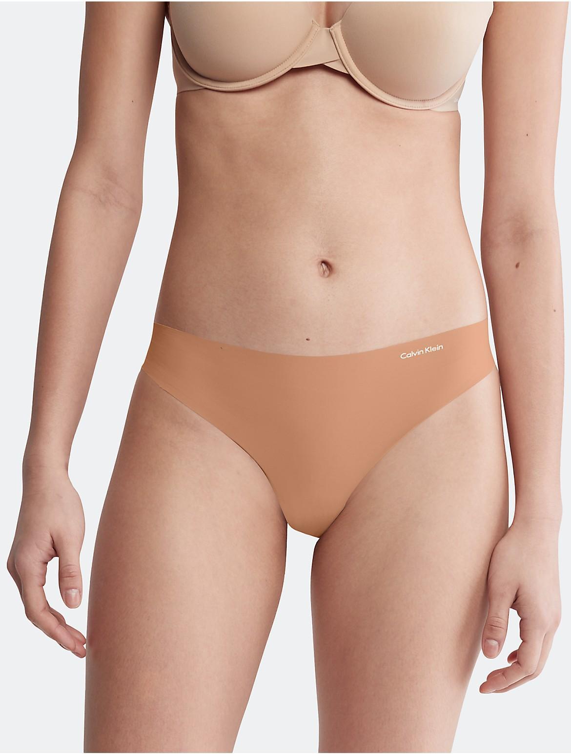 Calvin Klein Womens Invisibles Thong Underwear D3428 Product Image