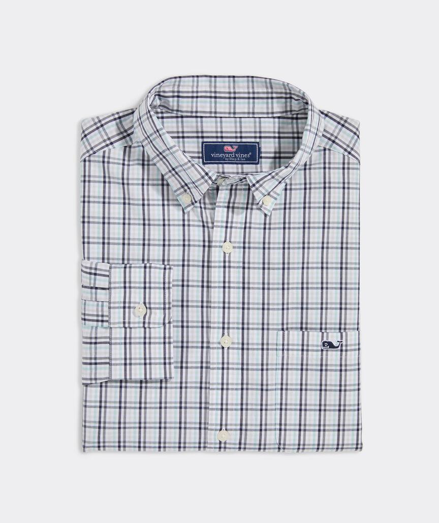 Stretch Poplin Tattersall Shirt Product Image