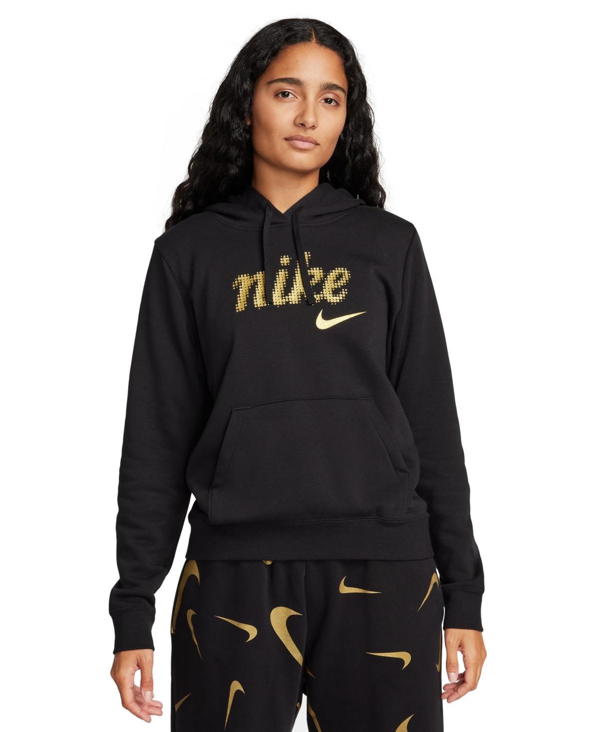 Nike Womens Sportswear Club Fleece Pullover Hoodie Product Image