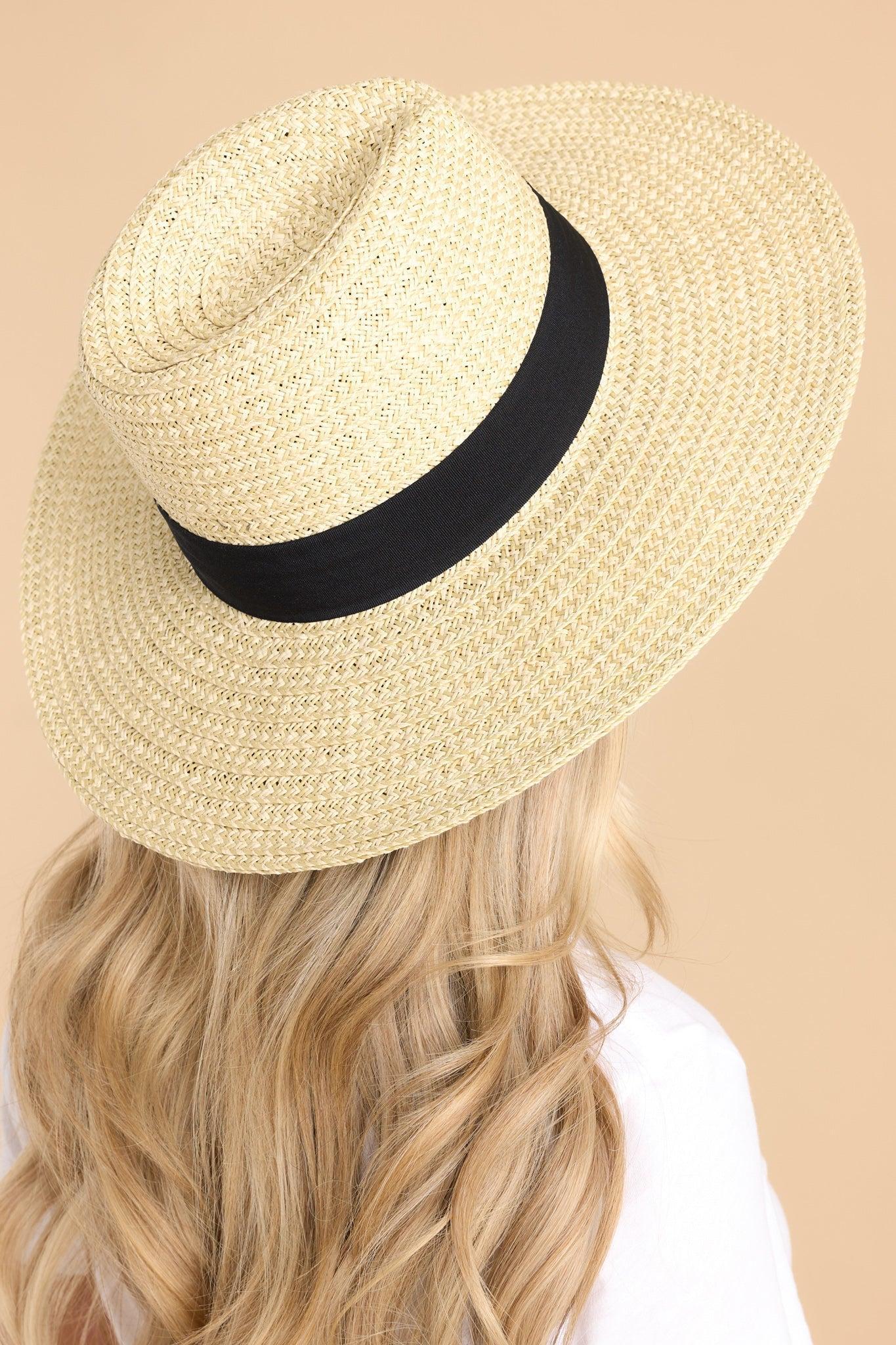 Listen To The Waves Ivory Hat Product Image