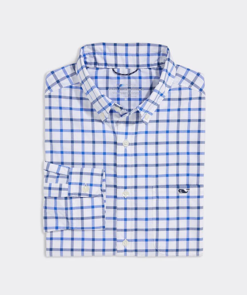 On-The-Go Nylon Check Shirt Product Image