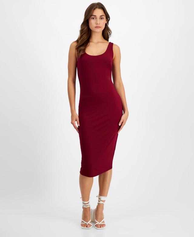 Bar Iii Womens Sleeveless Midi Bodycon Dress, Created for Macys Product Image