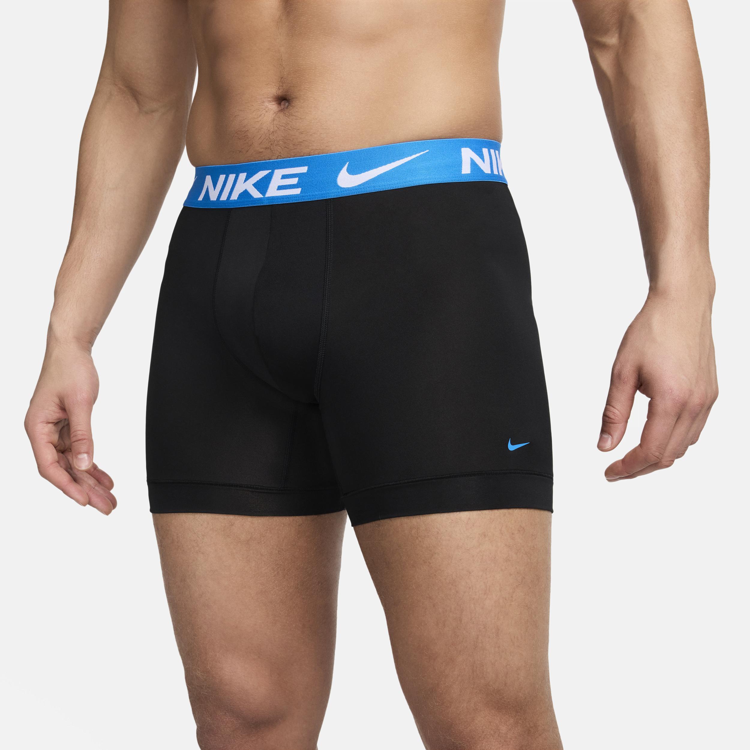 Nike Mens Dri-FIT Essential Micro Boxer Briefs (3-Pack) Product Image