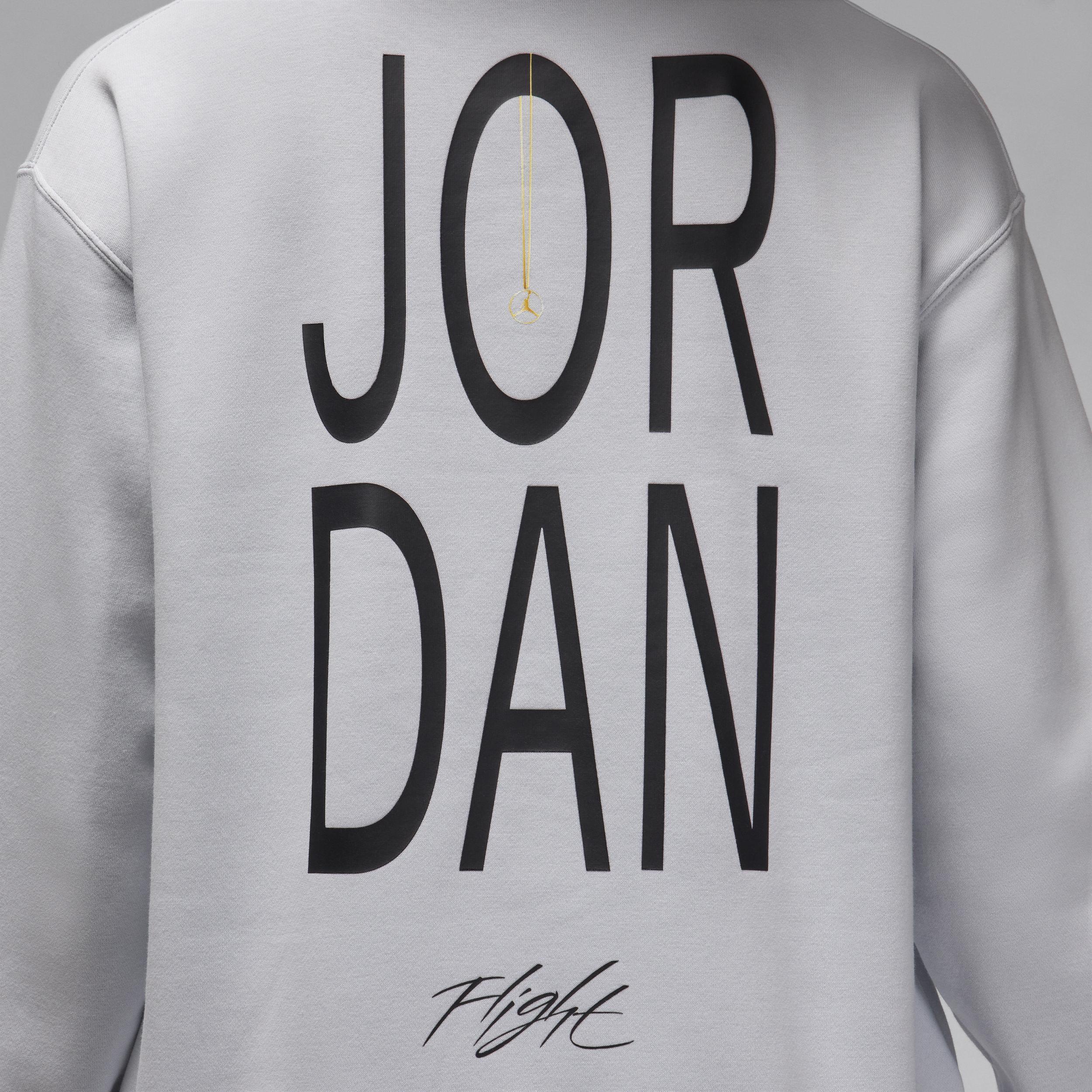 Women's Jordan Artist Series by Darien Birks Fleece Crew-Neck Sweatshirt Product Image