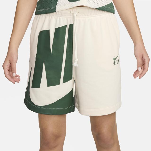 Nike Womens Air Mid-Rise 6 French Terry Shorts Product Image